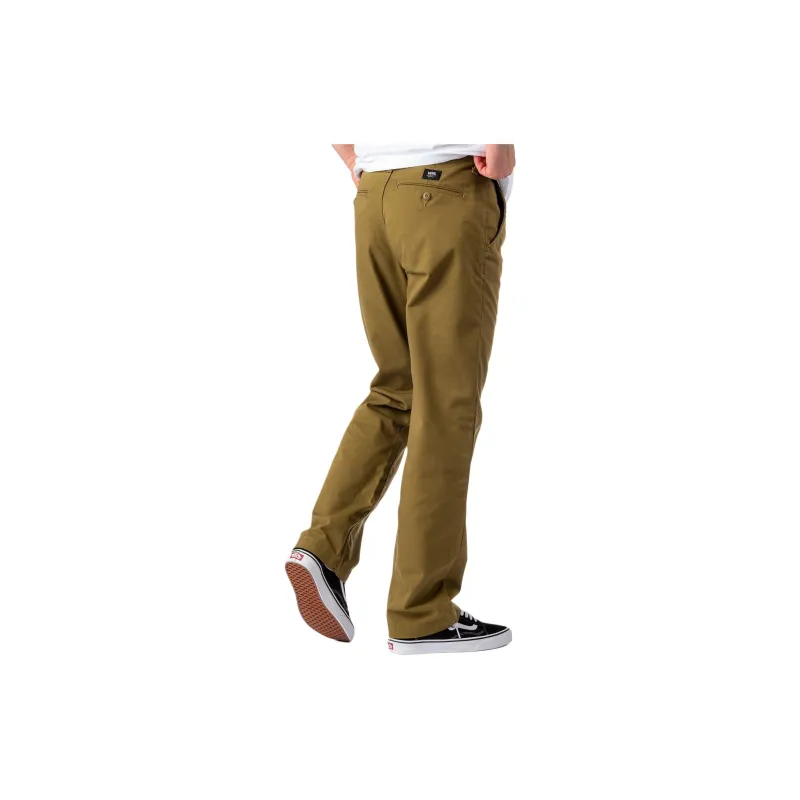 Vans Authentic Chino Rela Casual Pants Men's Yellow-4