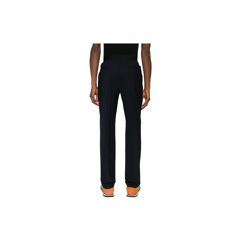 MSGM Logo waistband Tailored Trousers-1