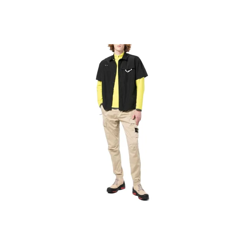 STONE ISLAND Casual Pants Men Yellow-1