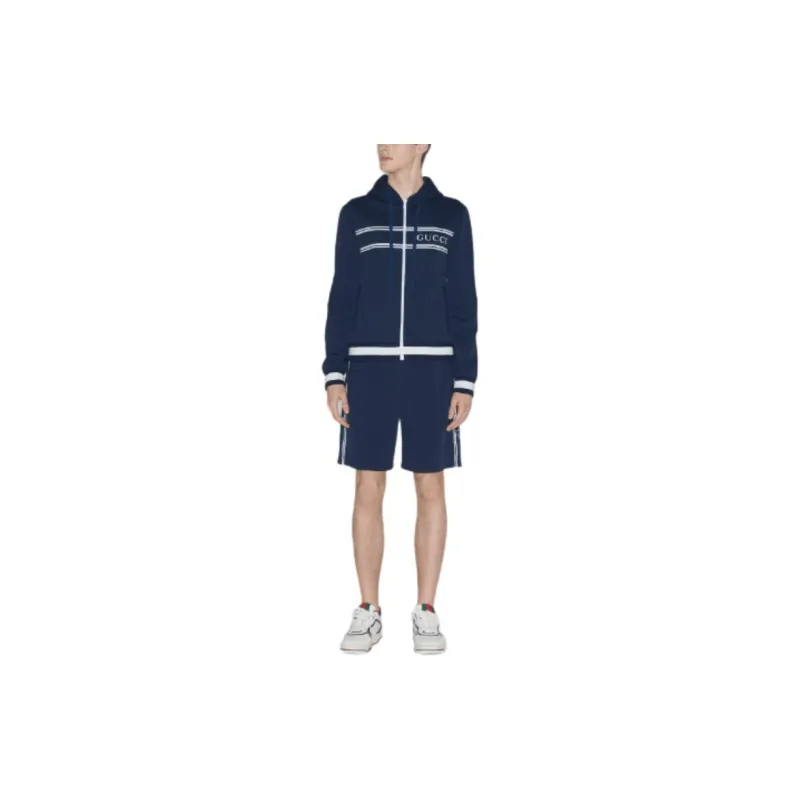GUCCI Knit Hooded Sweatshirt-1
