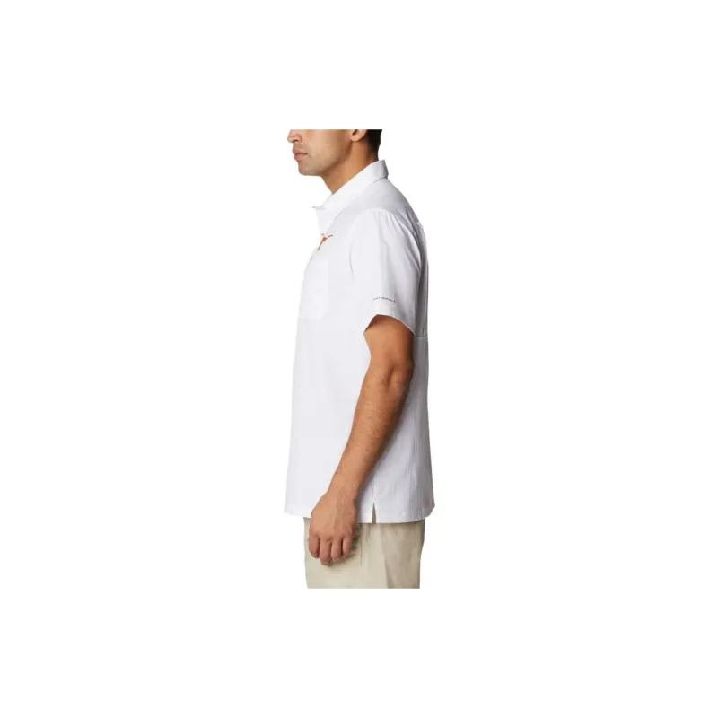 Columbia PFG Slack Tide Shirts Men White-3