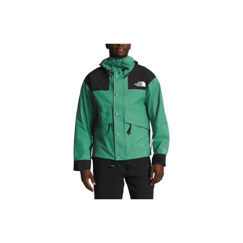 THE NORTH FACE 1986 Series Water Resistant Windproof Wear Resistant Warm Windbreaker Jacket Men's Green Black-1