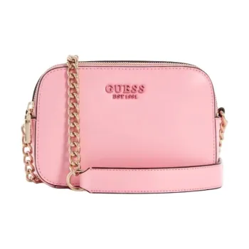GUESS Smooth Artificial Leather Shoulder Bag Crossbody Bag Women's Pink