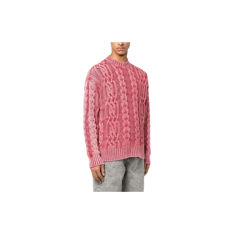 DIESEL Sweaters Men Brick Red-3