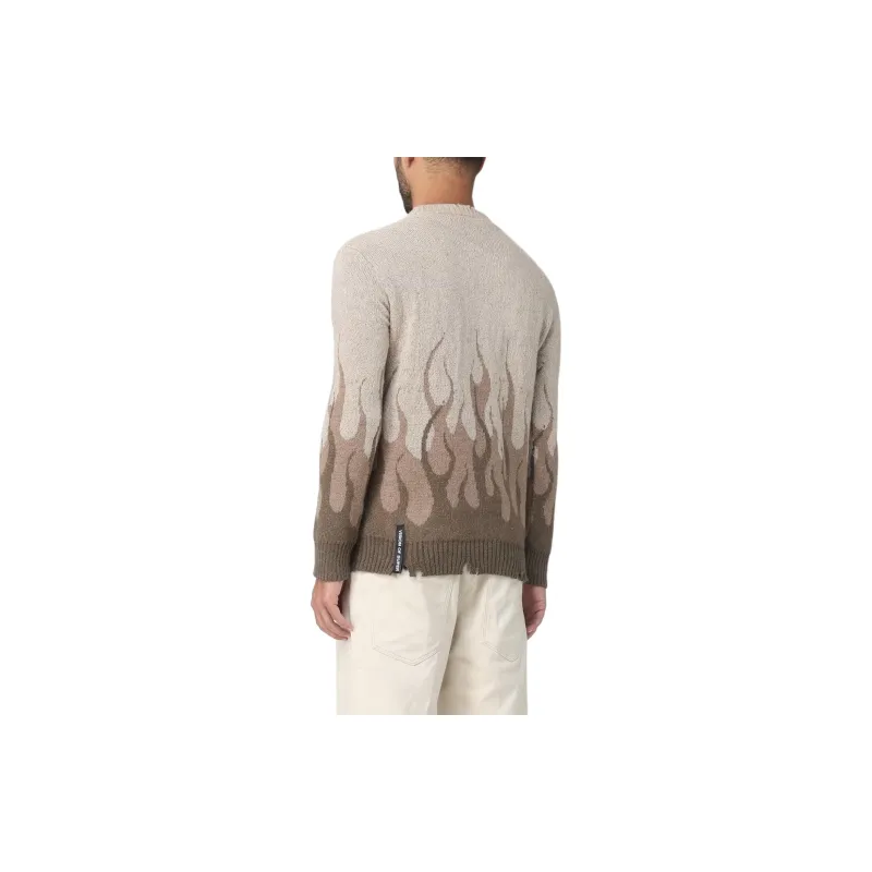 Vision Of Super Sweater Men's Beige-1