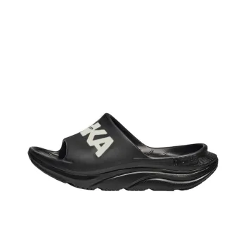 HOKA ONE ONE Ora Athletic Slide Black White