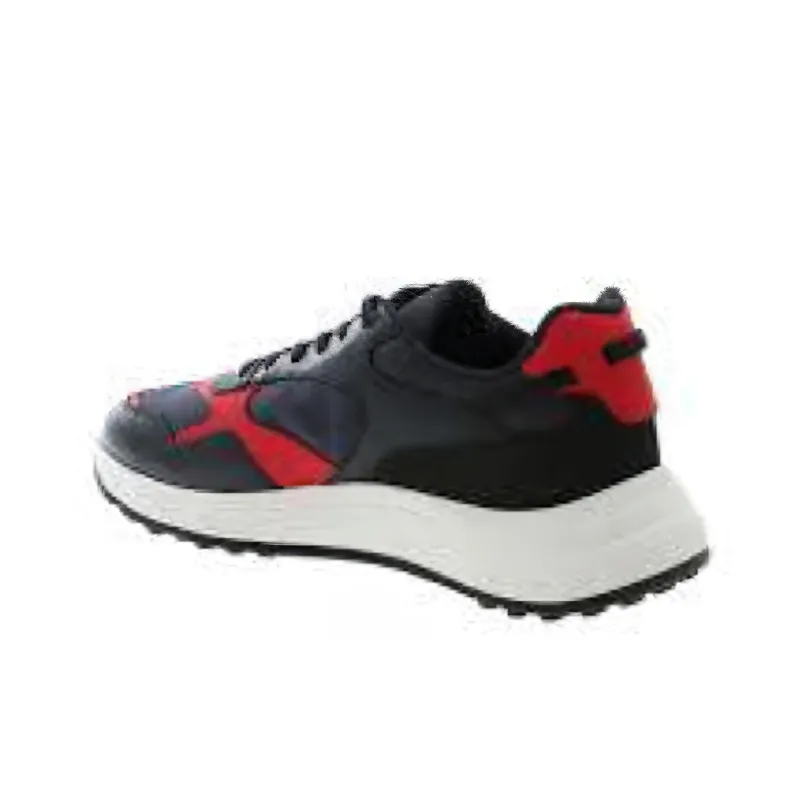 HOGAN Hyperlight Cushioning Anti-Slip And Wear-Resistant Low-Top Casual Shoes Men's Red Blue-2