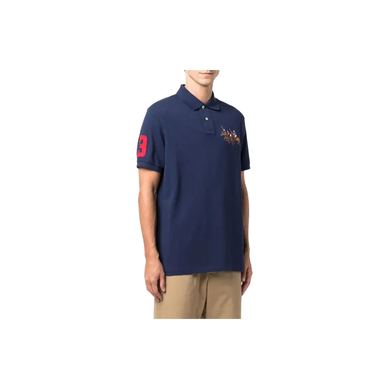 Polo Ralph Lauren Polo Pony motif Cotton Polo Shirt-3