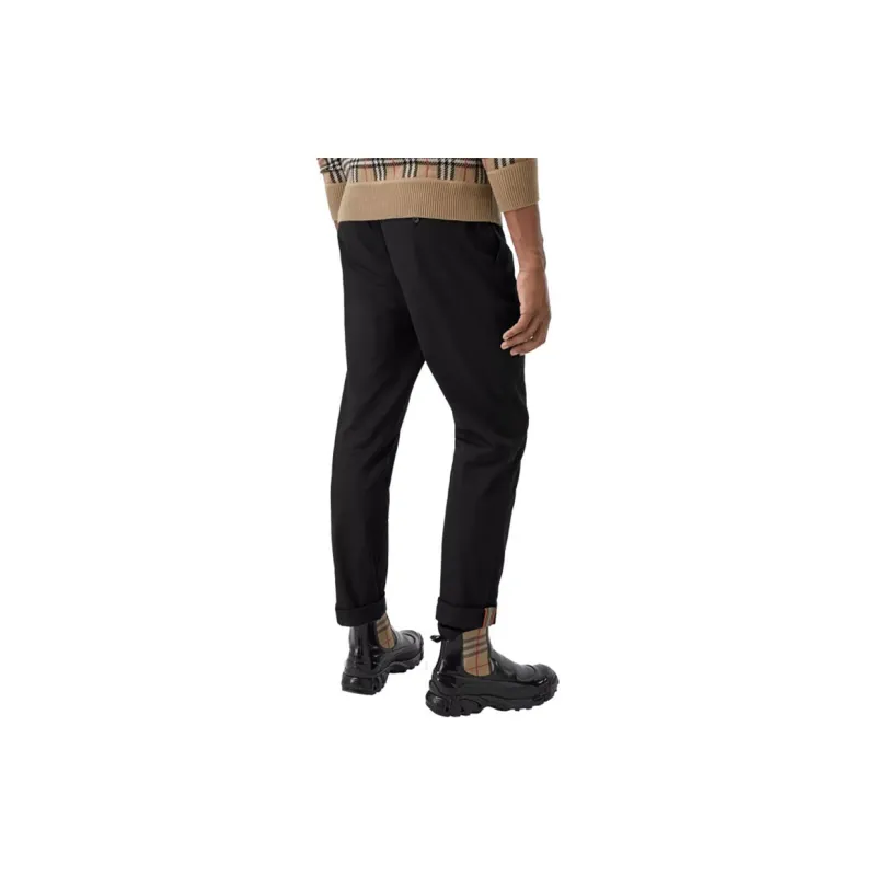 Burberry Casual Pants Fall Men's Black-4