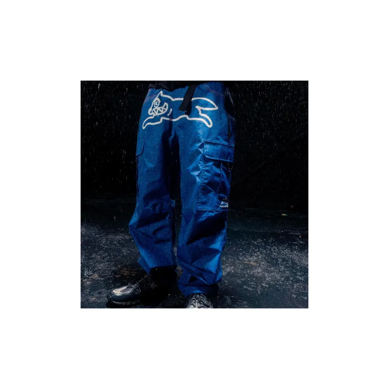 Ice Cream HILLSIDE Co-branded Edition Cargo Pants Unisex Blue-2