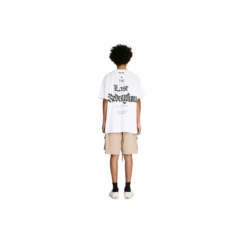 The Last Redemption T Shirt Unisex White-3
