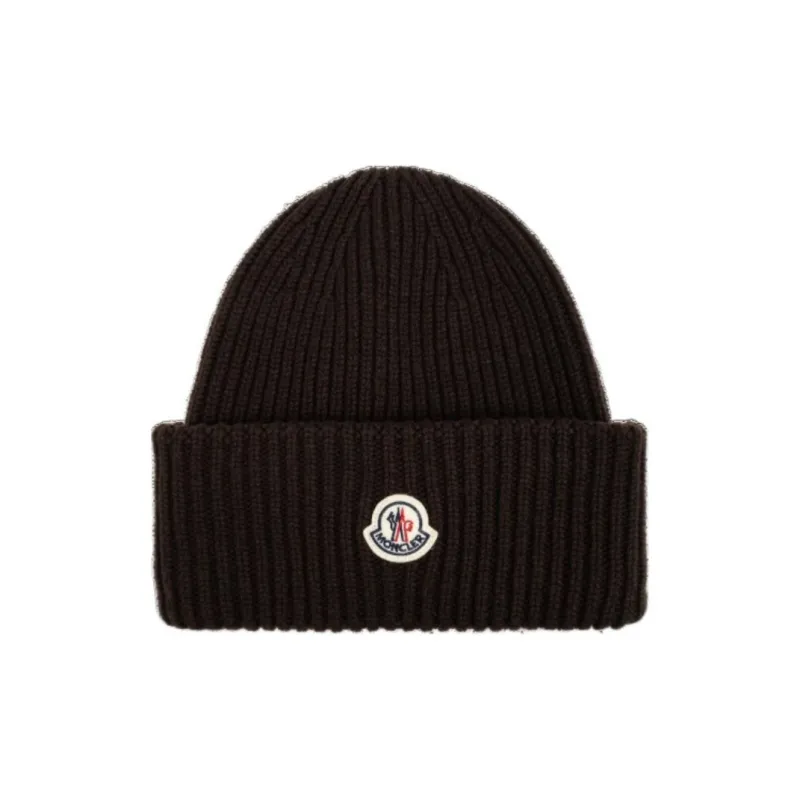 Moncler Logo Patch Beanie-0