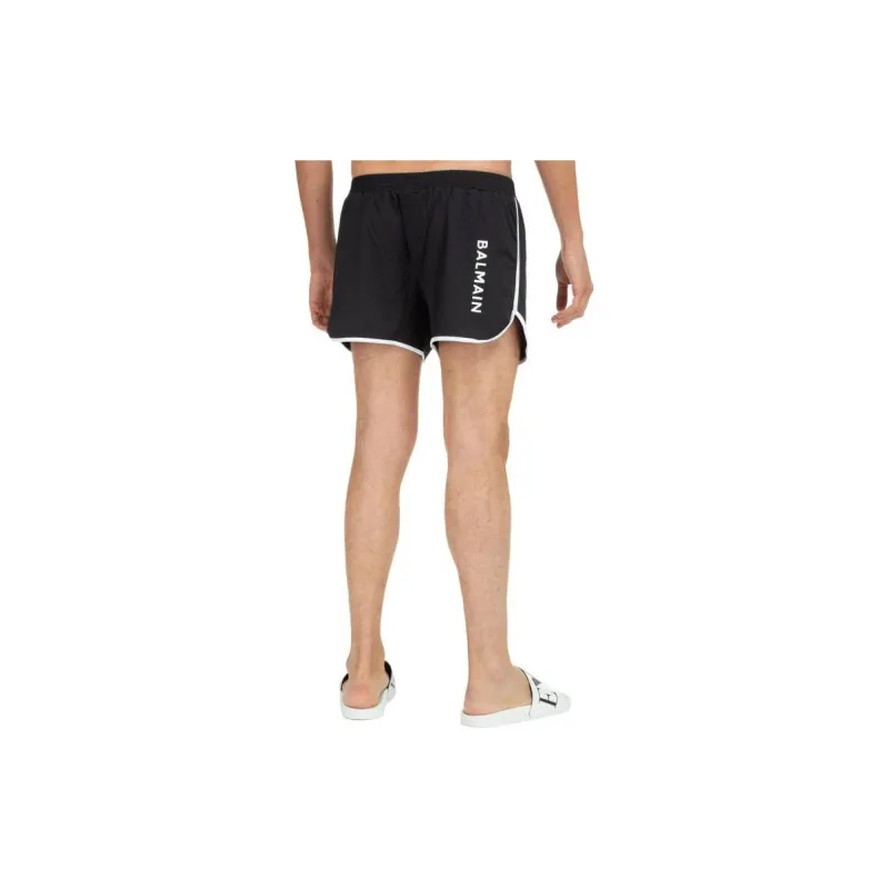 BALMAIN Casual Shorts Men Black-2