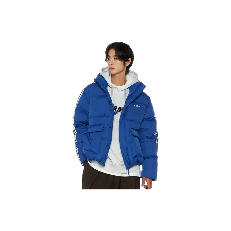 Nerdy Down Jackets Unisex Blue-2