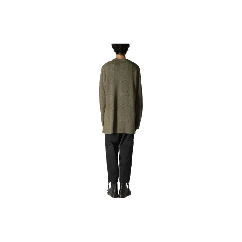 Yohji Yamamoto SS24 Ground Y T Shirt Men's Moss Green-3