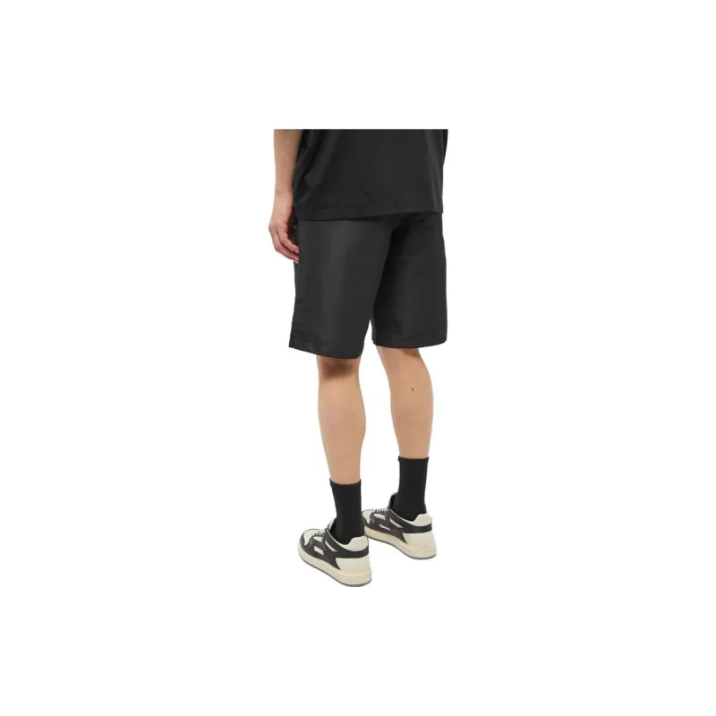 HERON PRESTON Logo Patch Knee Length Track Shorts-2
