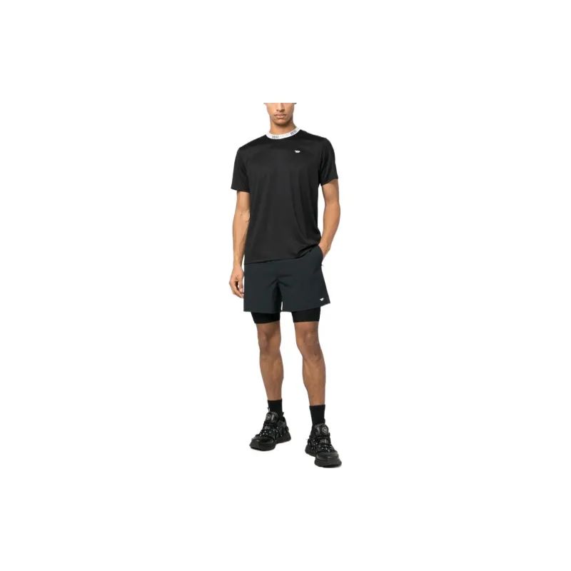 DIESEL Sport Sports Shorts Men Black-1
