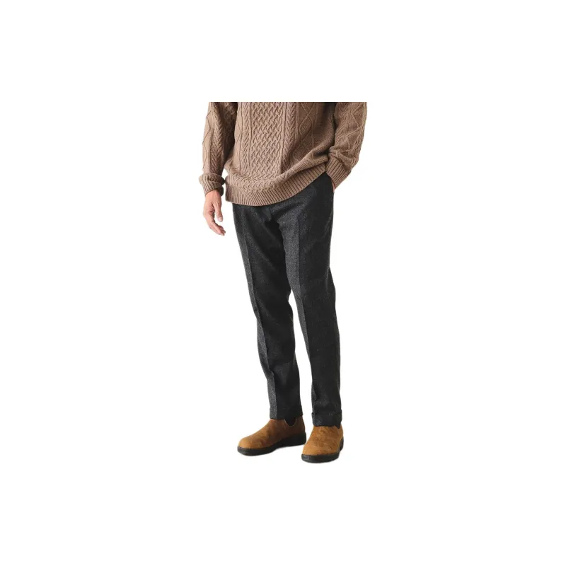 Beams Casual Pants Men's Charcoal Gray-3