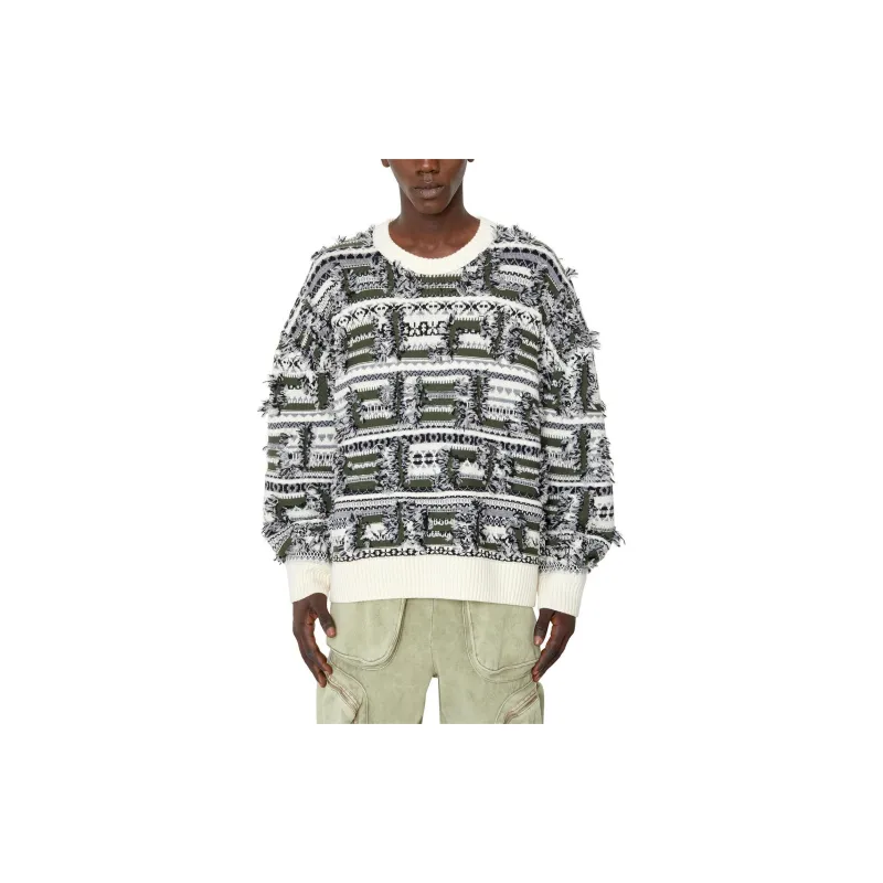 DIESEL Sweaters Men Green-4
