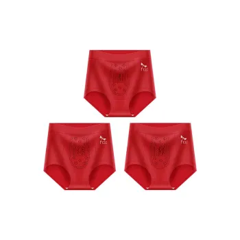 RED DRAGONFLY Underpants Women's 3 Pack Gift Box Set