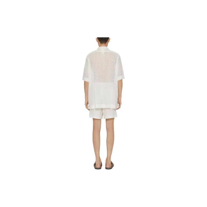 GIVENCHY FW24 Casual Shorts Men's White-1