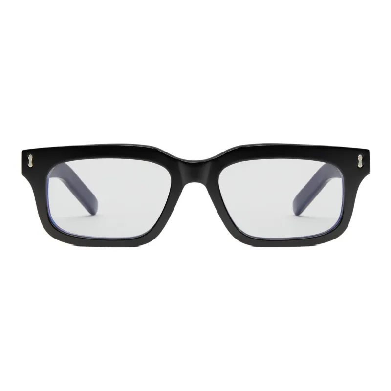 GUCCI Acetate Rectangular Sunglasses Men's Black-3