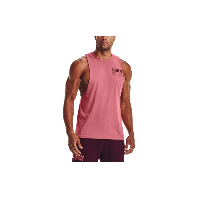 Under Armour Tank Tops Men's Rose-3