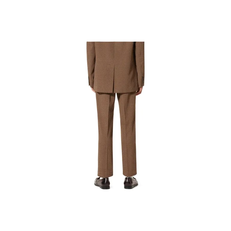 Valentino Casual Pants Men Brown-2