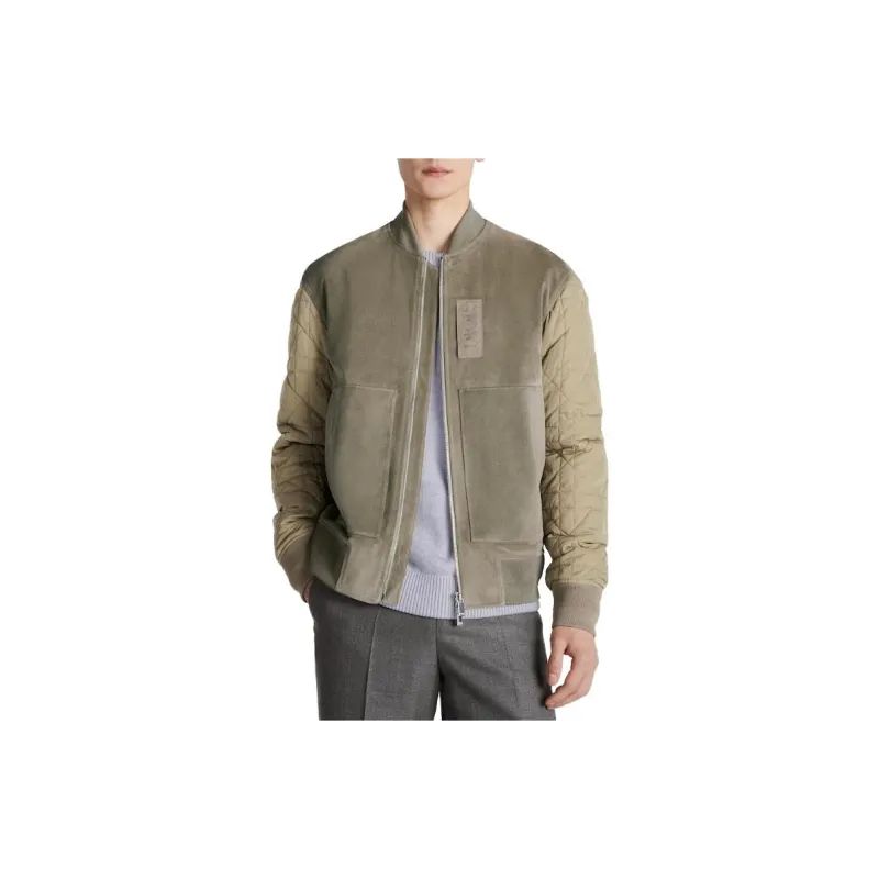DIOR Logo Patch Zip Up Jacket-7