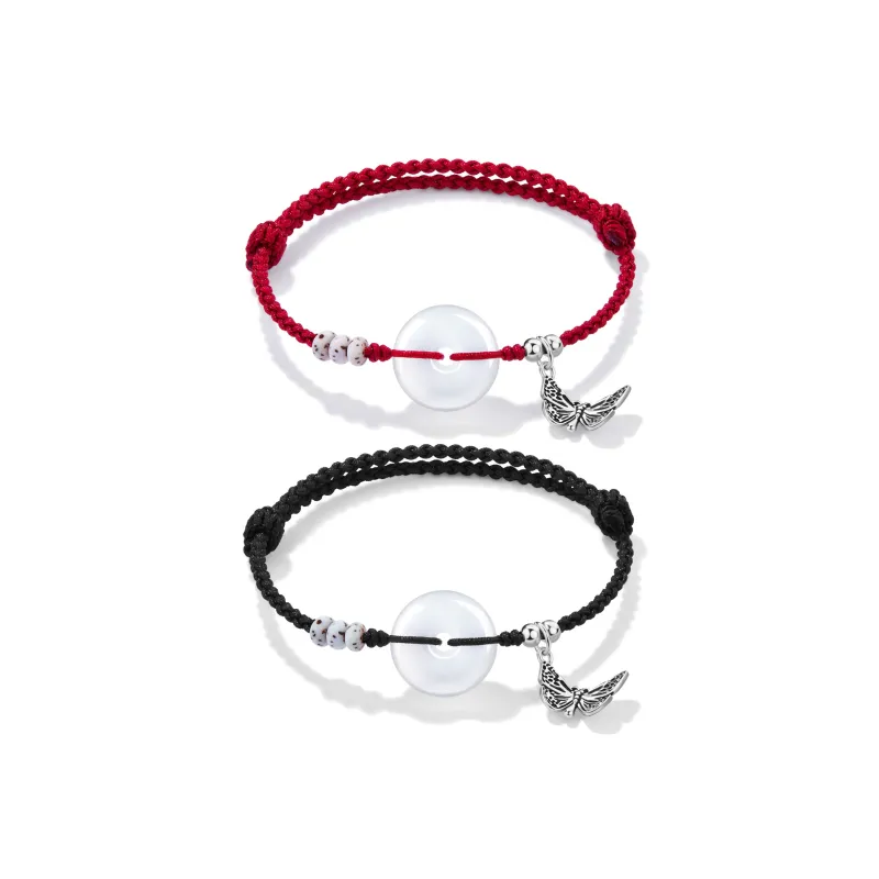 Jodie&Kevin Alloy Jade Bracelets Unisex-3