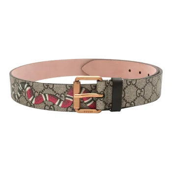 GUCCI Belt Supreme Kingsnake