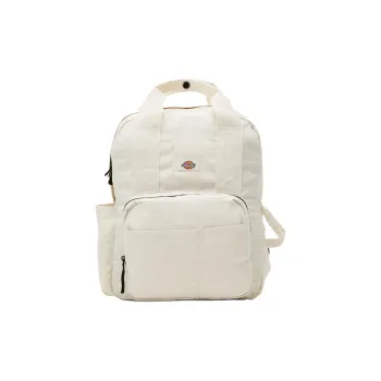 Dickies Polyester Backpack Unisex White Cap Gray