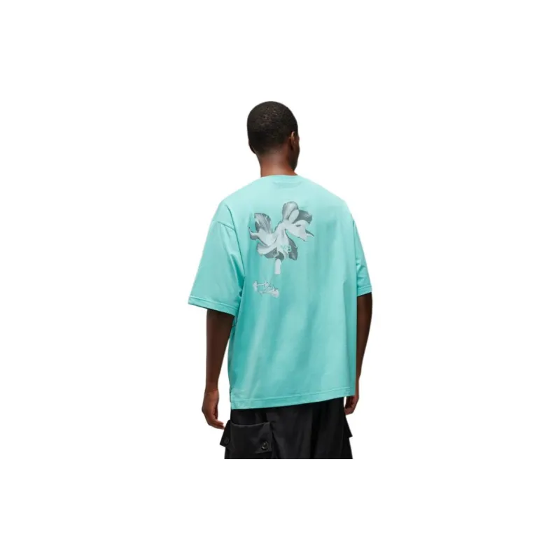 Y 3 Graphic print Cotton T shirt-3