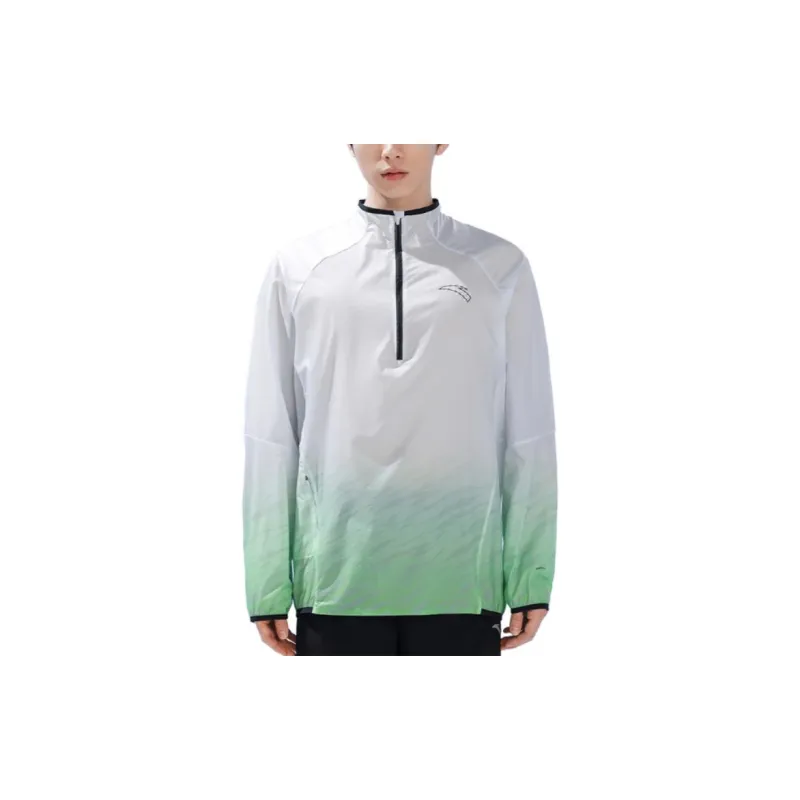 Anta Sun Protection Clothing Men's Bright Sky Gray-3