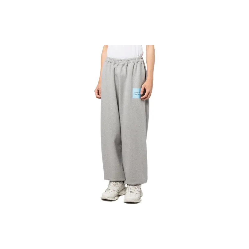 Vetements Logo print Wide leg Track Pants-3