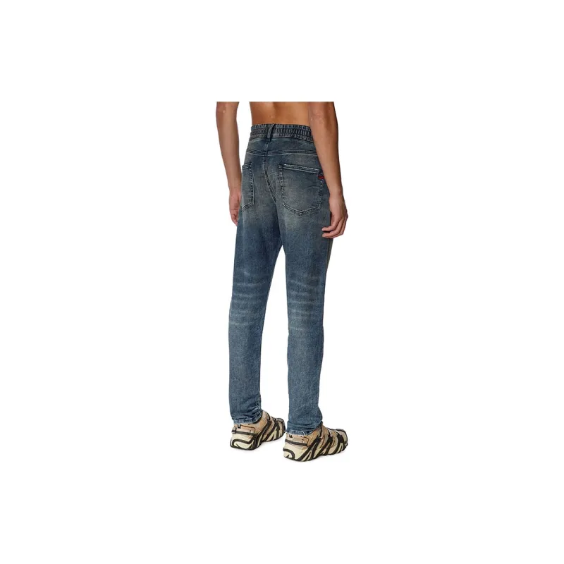 DIESEL D-Strukt Mid Rise Tapered Leg Jeans-3