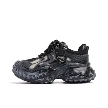 BURGELY Lightweight Low Top Chunky Sneakers Women's