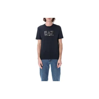 EMPORIO ARMANI EA7 SS23 T Shirt Men's Marine Blue