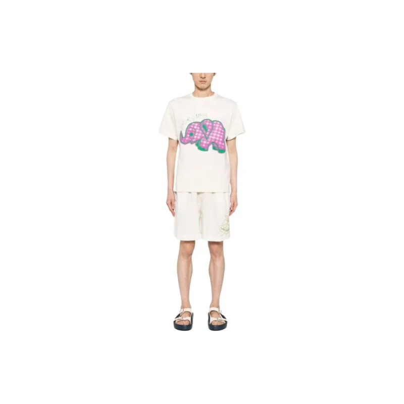 Story Mfg Bridge Floral embroidered Shorts-1