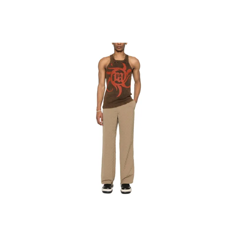 Misbhv Debossed logo Straight leg Trousers-1