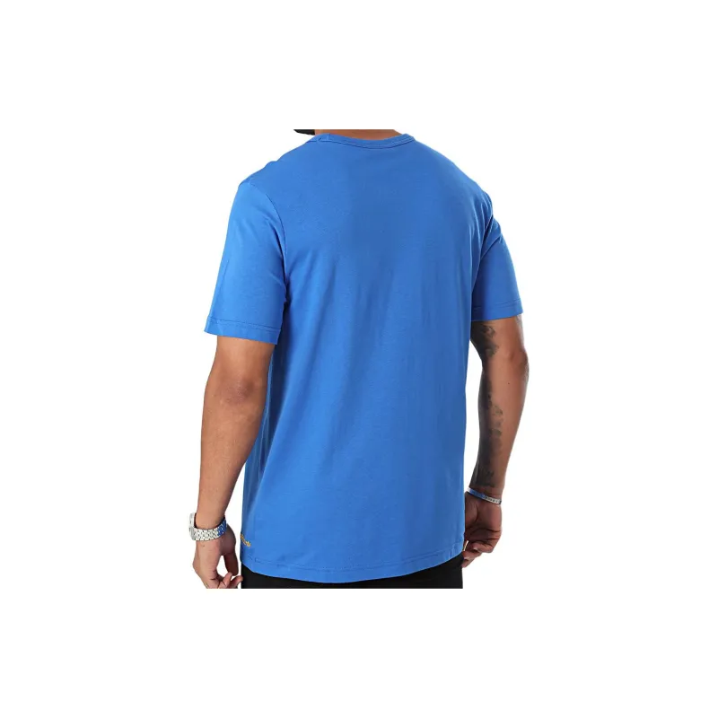 Adidas T-Shirts Men Blue-3