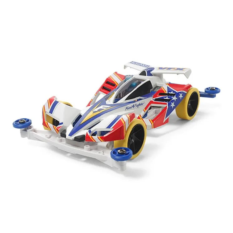 Tamiya Mini 4WD S2 4WD Brothers, 4WD Warriors, Five Star Fighters Assembled Models-1