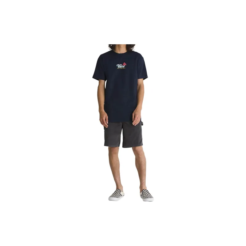 Vans Pineapple Skull T-Shirts Men Marine Blue-2