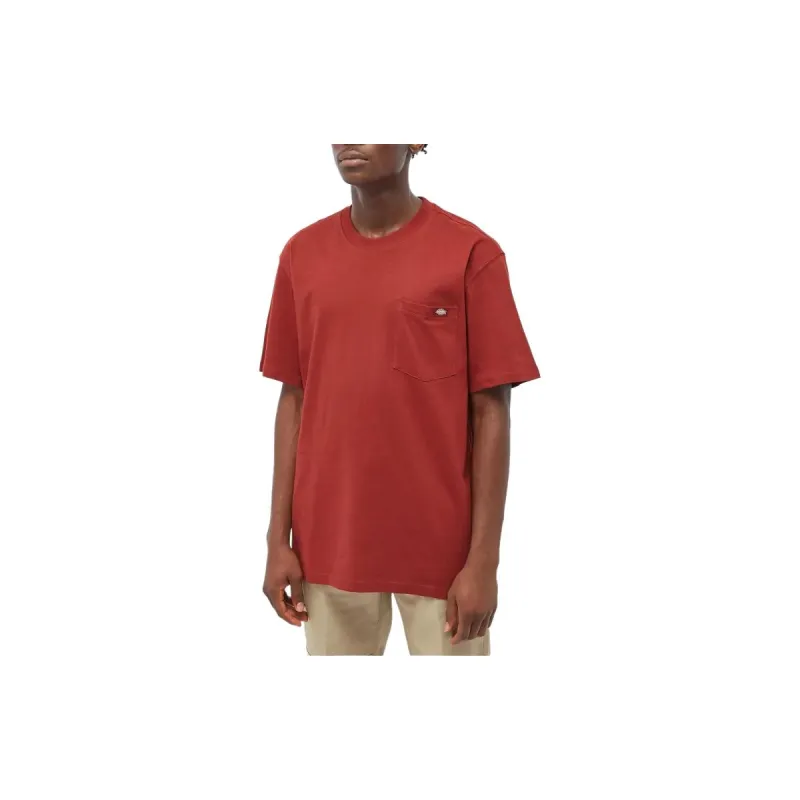 Dickies T Shirt Men's Brick Red-1
