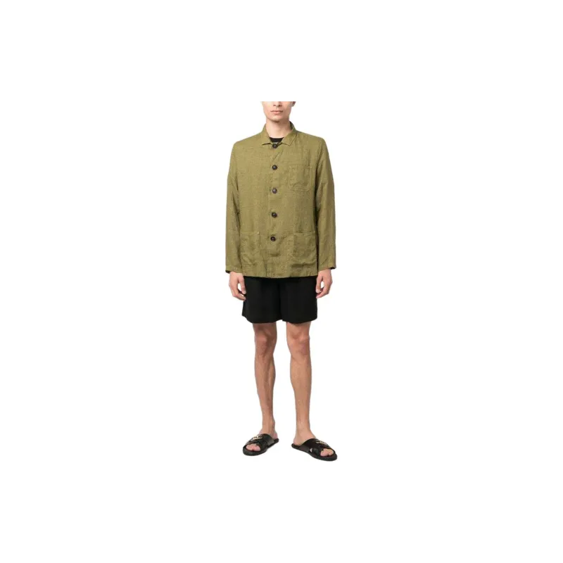 MASSIMO ALBA Jackets Coats Men's Moss Green-1