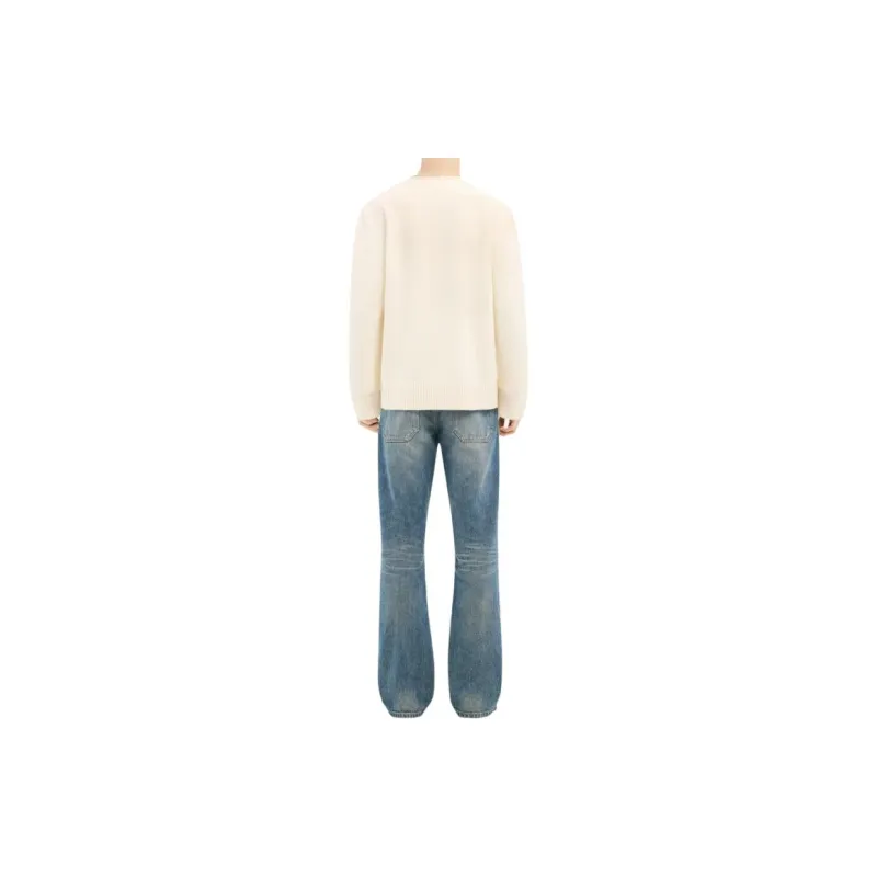 COURREGES Zipped V Neck Jumper-2