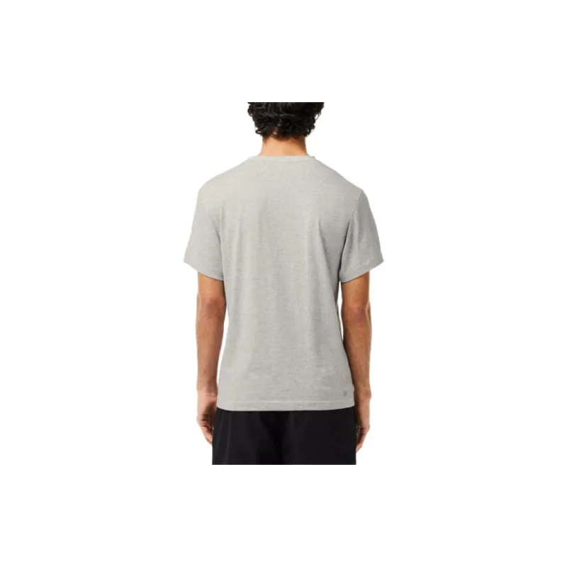 LACOSTE T Shirt Men's Medium Gray-2