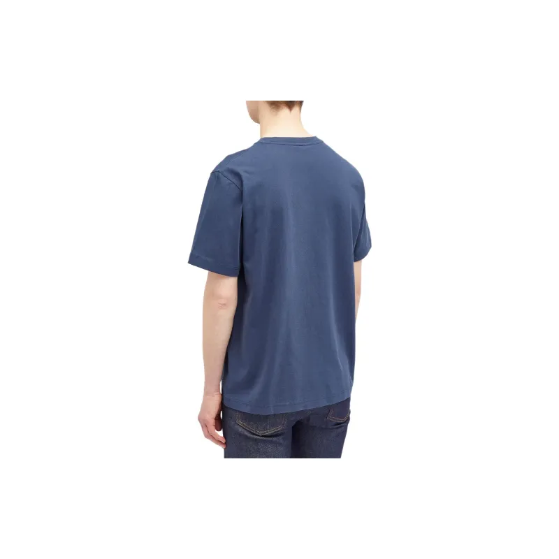 Maison Kitsune Bold Fox Head Patch Crewneck T Shirt-3