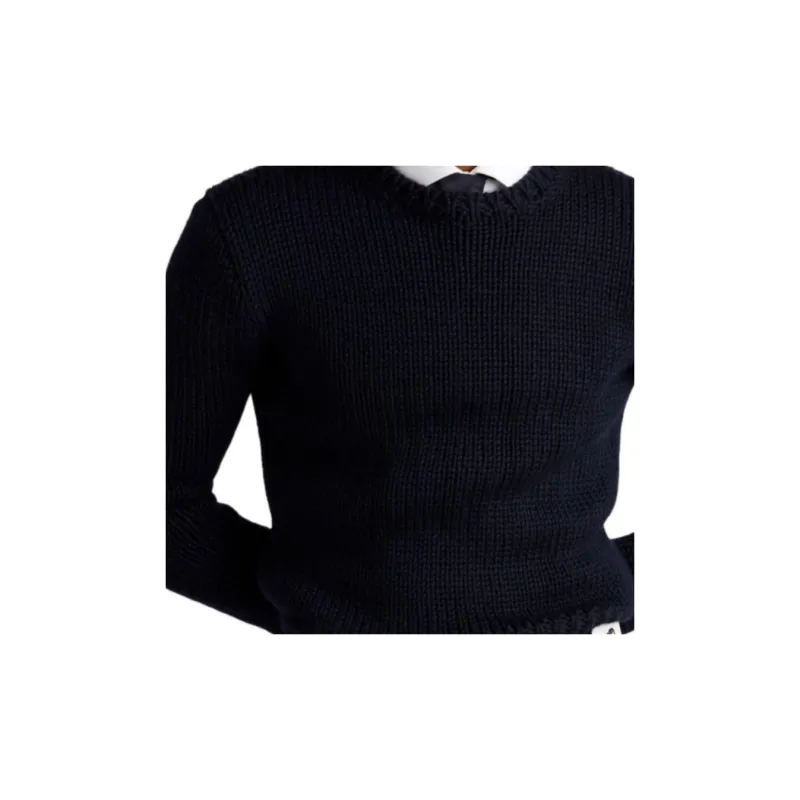 PRADA FW24 Sweater Men's Marine Blue-4