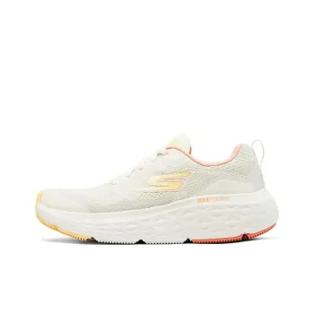 Skechers WOMEN'S GO Series Anti-Slip Wear-Resistant Low-Top Running Shoes Women's Light Yellow Pink